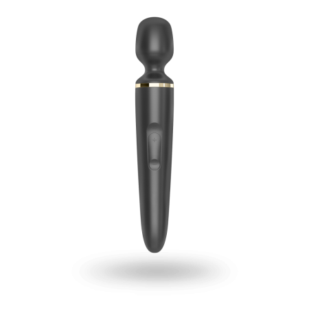 Вибромассажер Satisfyer Wand-er Woman (Black/Gold), водонепроницаемый, мощный, размер XXL || 