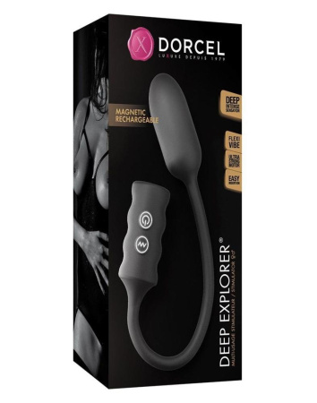 Виброяйцо Dorcel Deep Explorer, подходит для вагинальной и анальной стимуляции, мощное || 