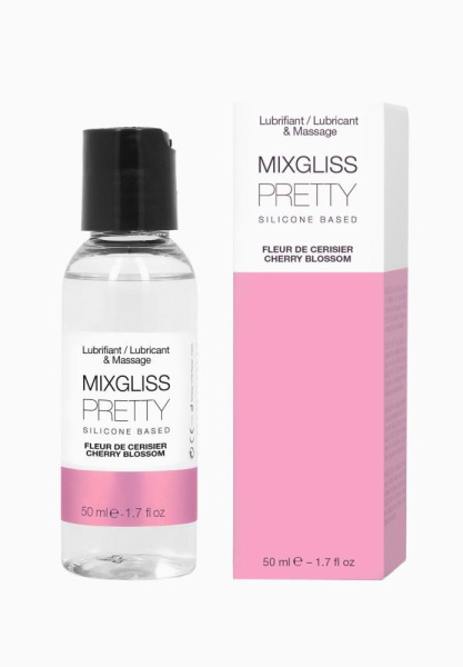 Лубрикант на силиконовой основе MixGliss PRETTY - FLEUR CERISIER (50 мл) с ароматом цветков вишни