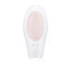 Смарт-вибратор для пар Satisfyer Double Joy White с широким клиторальным стимулятором || 