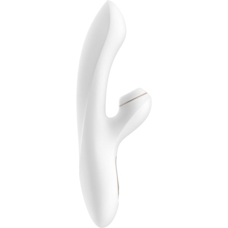 Вакуумный вибратор-кролик Satisfyer Pro Plus G-Spot Rabbit, первый кролик с вакуумом и вибрацией || 