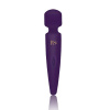 Вибромассажер Rianne S: Bella Mini Wand Purple, 10 режимов, медицинский силикон, подарочная упаковка || 