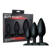 Набор анальных пробок Nexus Butt Plug Trio, макс. диаметр 3–4–5 см