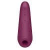 Вакуумный клиторальный стимулятор Satisfyer Curvy 1+ Rose Red с управлением через интернет || 