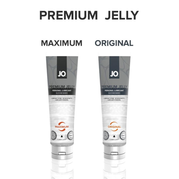 Смазка на силиконовой основе System JO PREMIUM JELLY - ORIGINAL (120 мл) без консервантов