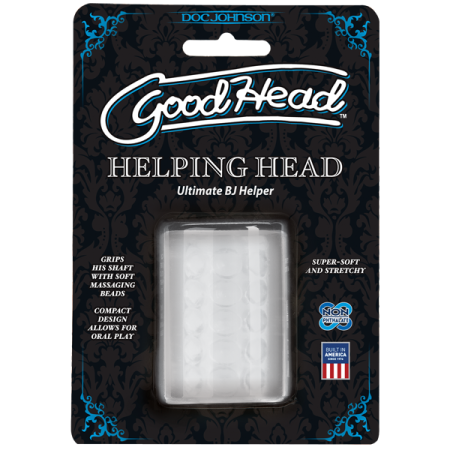 Мастурбатор Doc Johnson GoodHead - Helping Head ULTRASKYN, супер помогалочка для минета || 