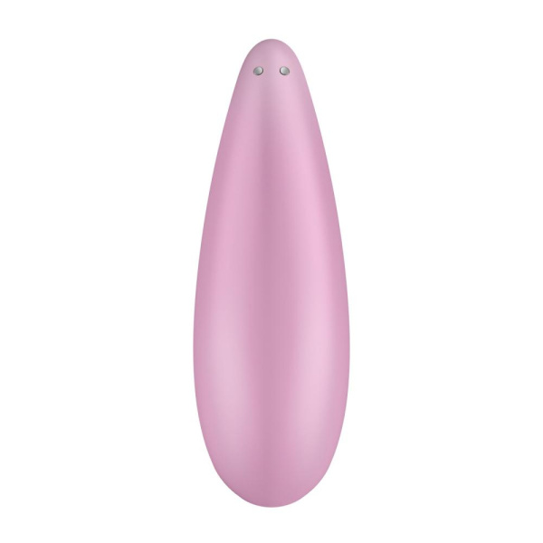 Мощный вакуумный клиторальный стимулятор Satisfyer Curvy 3+ с управлением через интернет