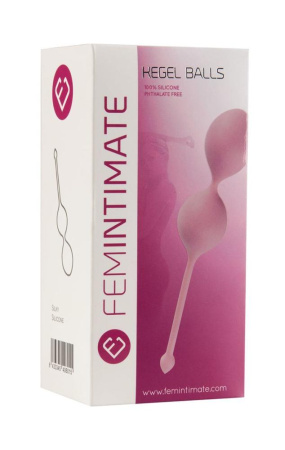 Вагинальные шарики Femintimate Kegel Balls, диаметр 3,5 см, масса 77 г || 